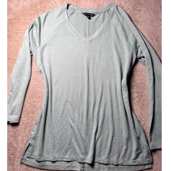 Banana Republic Sweaters - Banana Republic Womens Sage Green‎ V-Neck Long Sleeve Knit Top Size M Classic